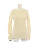 イエナ IENA 23AW ミニケーブルプルオーバー ニット セーター クルーネック 長袖 アイボリー 23080900359030 /TK