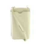 ヴィオラドーロ VIOLA d'ORO スマホショルダーバッグ ポシェット アイボリー /MI