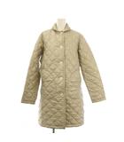 トラディショナルウェザーウェア Traditional Weatherwear キルティングコート 中綿 アウター ロング丈 ワンカラー 36 グレージュ /BB