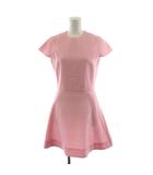 ヨーコチャン YOKO CHAN ワンピース ひざ丈 フレンチスリーブ F ピンク YCD-525-963 /AN52