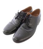 クラークス clarks ビジネスシューズ レースアップ ラウンドトゥ ローヒール レザー US10.5 27.5cm 黒 ブラック /BB