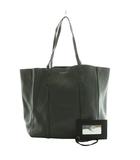 バレンシアガ BALENCIAGA エブリデイ トートバッグ 手鏡付き レザー グレー /SS ■OS ■OH