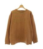 ステューシー STUSSY MOVE THE CLOWD スウェット トレーナー 長袖 L キャメル /TK