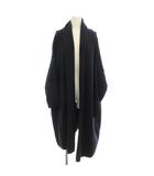 ミューズ ドゥーズィエム クラス MUSE de Deuxieme Classe 23AW SMOOTH KNIT GOWN MIDI ニットガウンコート ロング ウール 紺 23020500414030 /KH