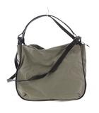 カンペール CAMPER 2WAY ショルダーバッグ ハンドバッグ バイカラー グレー 黒 ブラック /BB