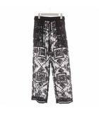 アメリヴィンテージ Ameri VINTAGE 23SS CHEMICAL LACE WIDE PANTS イージーパンツ ワイドパンツ レース M 黒 ブラック 01310890740 /AN37