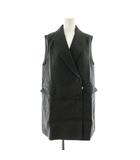 イエナ IENA 22AW テーラードベスト ジレ ミドル丈 ウール F グレー 22010900025040 /KU