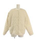 ザラ ZARA 中綿ジャケット キルティングジャケット S ホワイト 3046/543/712 /BM