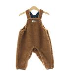ザノースフェイス THE NORTH FACE カドルフリースオーバーオール サロペット ロンパース ボアフリース 男の子 80 茶 ブラウン NAB72403 /KU