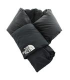 ザノースフェイス THE NORTH FACE マフラー ロゴ刺繍 黒 ブラック /KU