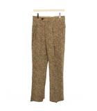 クロエ CHLOE パンツ スラックス 総柄 36 黒 茶 CHC19APA0833493C36 /TK