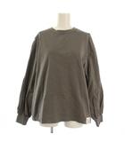 ハイク HYKE 24SS LONG-SLV TEE/BIG FIT 6.5OZ Tシャツ カットソー 長袖 クルーネック 1 グレー 12379 /BM