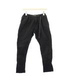グラミチ GRAMICCI クライミングパンツ スラックス ジップフライ ワンカラー ベルト S 黒 ブラック /BB