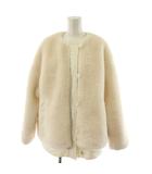 マイストラーダ Mystrada ボアコンビブルゾン ジャケット アウター 38 白 ホワイト 30329660 /AN64