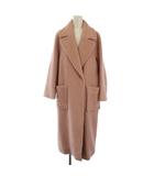 ルーニィ LOUNIE チェスターコート ロング ウール 36 ピンク /BM