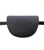 ステラマッカートニー STELLA McCARTNEY Micro Belt Bag マイクロベルトバッグ ウエストバッグ ロゴ レザー ワンカラー 黒 ブラック /BB