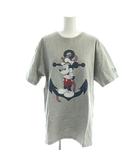ブルーブルー BLUE BLUE Tシャツ XL グレー プリント 半袖 /AP