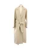 ノーブル NOBLE トリプルクロスラフチェスターコート スプリングコート 春アウター 38 アイボリー /TK