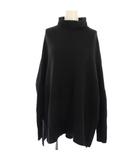 イエナ IENA ニット セーター 長袖 ウール カシミヤ混 ハイネック 黒 /TK