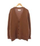 メゾンマルジェラ 14 Maison Margiela 14 21AW Wool Decortique cardigan ニットカーディガン 長袖 エルボーパッチ S 茶 S50GP0245 /KH