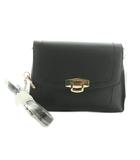 エニィスィス エニシス anySiS ショルダーバッグ フェイクレザー フラップ 2 黒 /MI