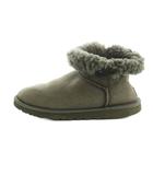アグ オーストラリア UGG australia ショートブーツ スエード ボア US6 23.0cm グレー /MI