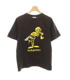 Tシャツ カットソー クルーネック 半袖 ロゴ 蜂柄 プリント 14Y 164cm 茶 ブラウン 黄 イエロー 8102971 /YT