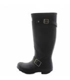 ハンター HUNTER × ジミーチュウ JIMMY CHOO レインシューズ レインブーツ 長靴 ロゴ 5 黒 ブラック /AN2