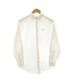 バブアー Barbour ワイシャツ ボタンダウン 長袖 TAILORED FIT S 白 /KH