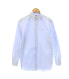 バブアー Barbour ワイシャツ ボタンダウン 長袖 TAILORED FIT S 水色 /KH