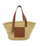 ロエベ LOEWE Large バスケットバッグ かごバッグ トートバッグ ベージュ /KH ■OH