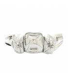 アウトドアプロダクツ OUTDOOR PRODUCTS 2wayポケットスリングバッグ 2WAY Pocket Sling Bag ウエストバッグ ボディバッグ ナイロン シルバーカラー /YT