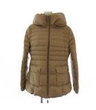 ミラショーン mila schon ダウンジャケット ジップアップ 44 ベージュ /BM