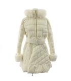 エイミーイストワール eimy istoire 2WAY EIMY DOWN DRESS ダウンコート ミドル丈 フード ファー アウター M 白 ホワイト 11236000084 /AN41