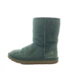 アグ オーストラリア UGG australia CLASSIC SHORT ショートブーツ スエード US6 23cm 緑 5825 /RI ■OS