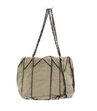 ランバン LANVIN トートバッグ ショルダーバッグ チェーン グレー /TK