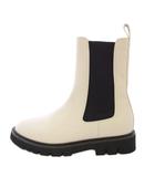 スローブ イエナ SLOBE IENA サイドゴアブーツ ショートブーツ 35 白 黒 /TK