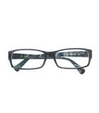 アランミクリ alain mikli 眼鏡 55□16 135 黒 ブラック マーブル クリアレンズ セルフレーム 長方形フレーム マーブル模様 度入り AL0704B065 /RI ■OS