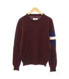 メゾンマルジェラ 14 Maison Margiela 14 19AW Arm Stripe Crew Knit ニット セーター 長袖 アームストライプ S ボルドー S50HA0903 /KH