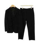 シングルスーツ テーラードジャケット パンツ スラックス L 黒 PF-BH-77334 77335 /KH