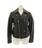 ビューティフルピープル beautiful people ダブルライダースジャケット アウター 羊革 ラムレザー 150 黒 ブラック 1686402403 /YT