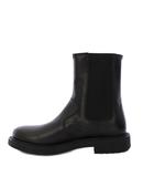 サルヴァトーレフェラガモ Salvatore Ferragamo LORENO サイドゴアブーツ ミドル丈 レザー 8.5 黒 /KH