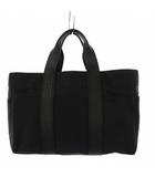 エルメス HERMES アカプルコMM トートバッグ ハンドバッグ ナイロン 黒 /KH ■OH