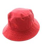 ステューシー STUSSY バケットハット バケハ 帽子 赤 レッド /SS ■OS