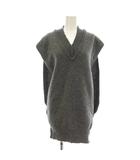 メゾンマルジェラ Maison Margiela 23AW STOLE ニットベスト プルオーバー ロング XS グレー SI1TH0001 /KH