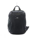 ディーゼル DIESEL リュックサック バックパック 黒 ブラック 無地 レザー /RI ■OS