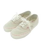 バンズ VANS スニーカー 24.5cm グレー ステッチデザイン /RI ■OS
