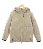 ナンガ NANGA オーロラダウンジャケット AURORA DOWN JACKET アウター フード ロゴプリント XL ベージュ N1AJEGH4 /YT