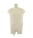 フォクシー FOXEY ニット カットソー 半袖 42 白 36151 /BM