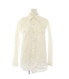 マディソンブルー MADISONBLUE ESTNATION 別注 パールボタンシャツ ブラウス 長袖 1 白 MB181-5042ES /KH